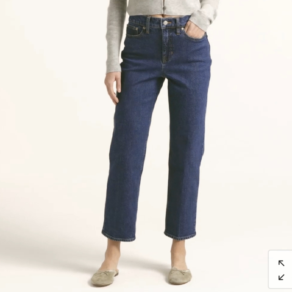 J. Crew high-rise 90s straight jeans